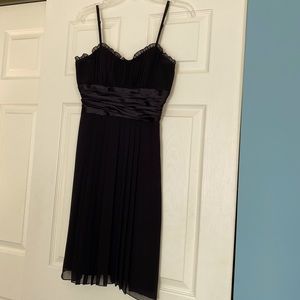 Black cocktail dress